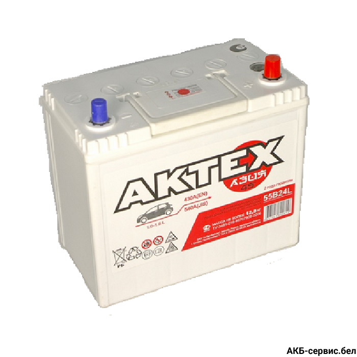АкТех 45Ah Asia Евро