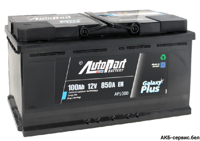 AutoPart Galaxy Plus 100Ah 850A AP 1000
