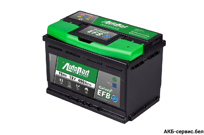 AutoPart Galaxy Start-Stop 70Ah 650A EFB 700