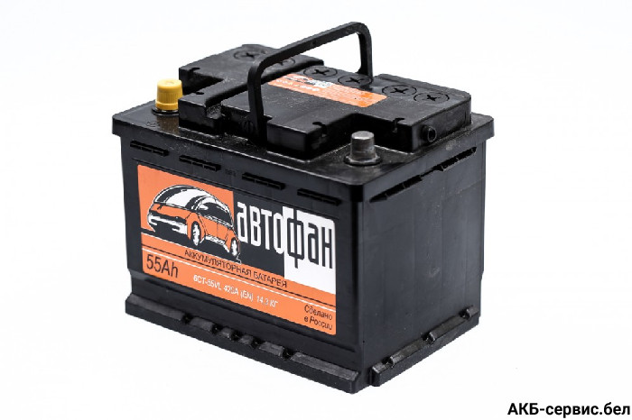 Автофан 55Ah L+