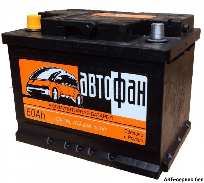 Автофан 60Ah L+