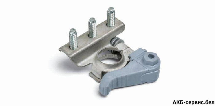 Клемма аккумуляторная быстросъемная АХ-724 «+»