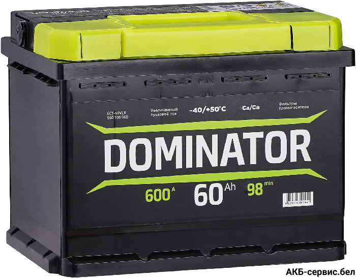 Dominator 60Ah L2 600A