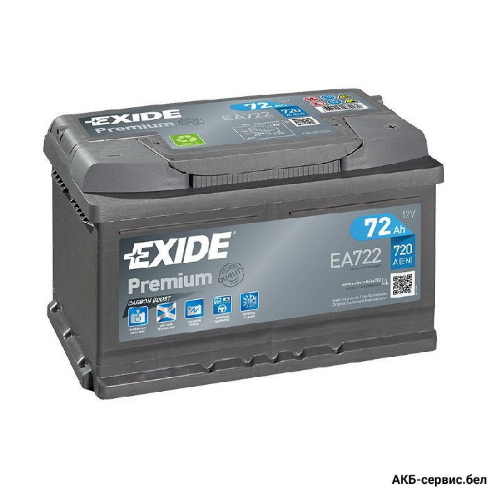 Exide Premium EA722