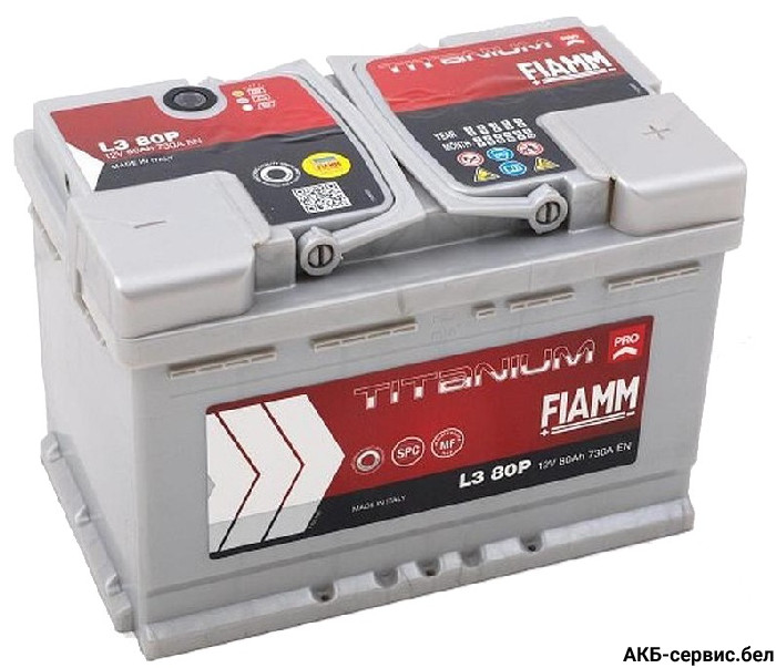 FIAMM Titanium Pro 80Ah 730A
