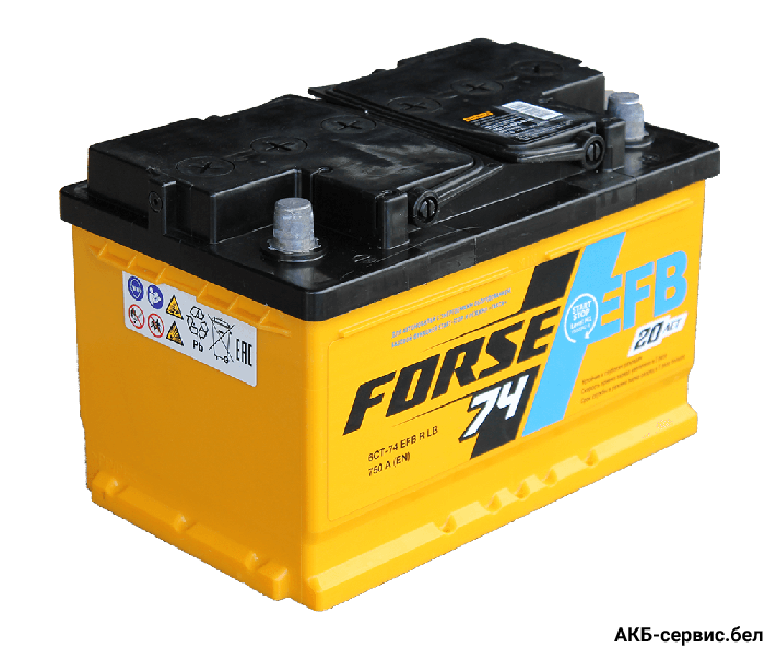 Forse EFB 6СТ-74 VLR Euro LB