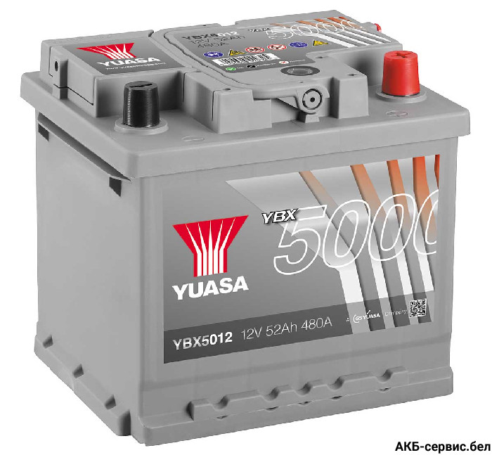 GS Yuasa Silver High Performance SMF YBX5012