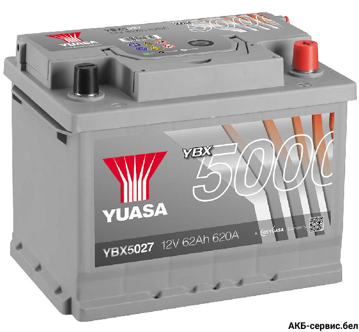 GS Yuasa Silver High Performance SMF YBX5027