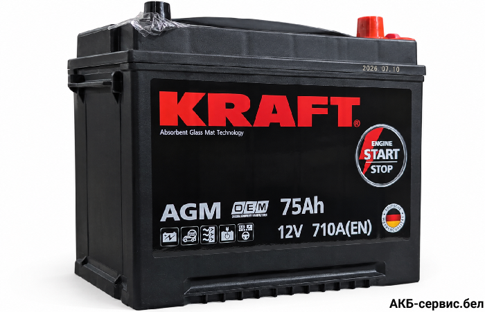 Kraft AGM Asia 75 JR