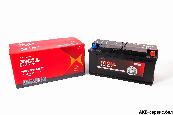 Moll AGM 6-QTF-105Ah