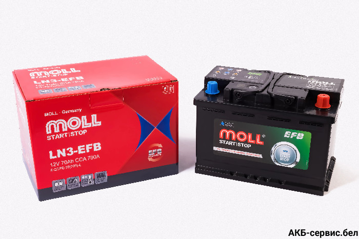 MOLL EFB 6-QTPE-70Ah 700A
