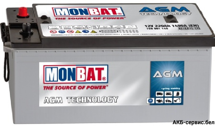 Monbat AGM Deep Cycle 220C