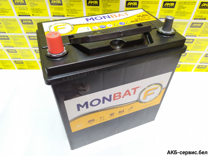 Monbat F 45Ah Asia тонк.клемы