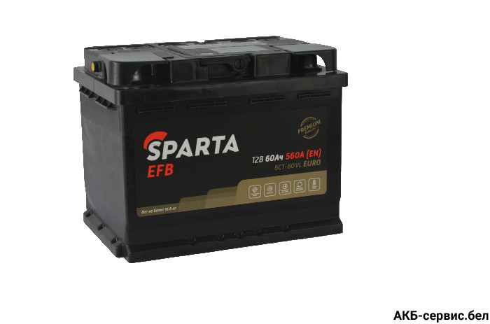 Sparta EFB 6СТ-60 Евро