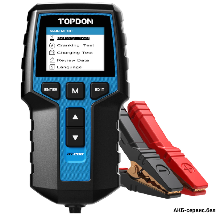 Тестер АКБ TOPDON BT200