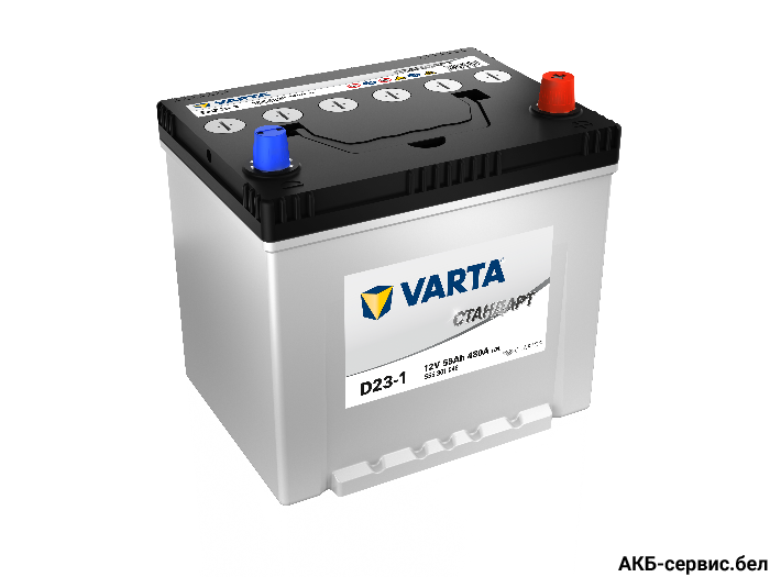 VARTA СТАНДАРТ 6СТ-55.0 VL D23-1