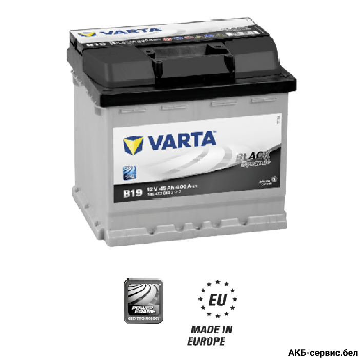 VARTA Black Dynamic B19