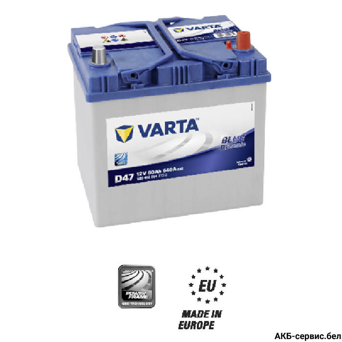 VARTA Blue Dynamic D47