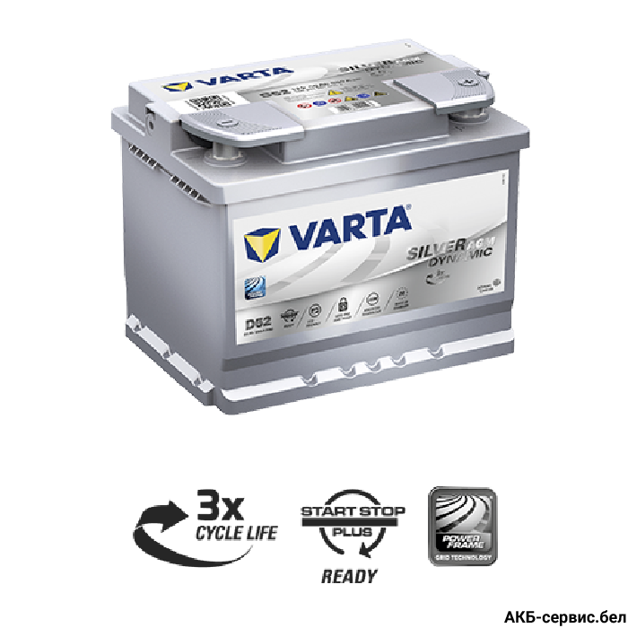 VARTA Silver Dynamic AGM D52