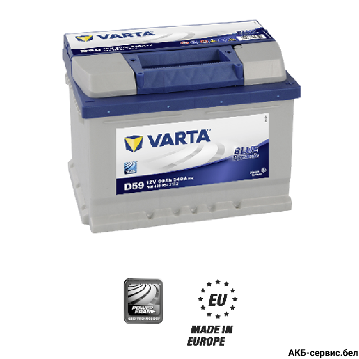 VARTA Blue Dynamic D59