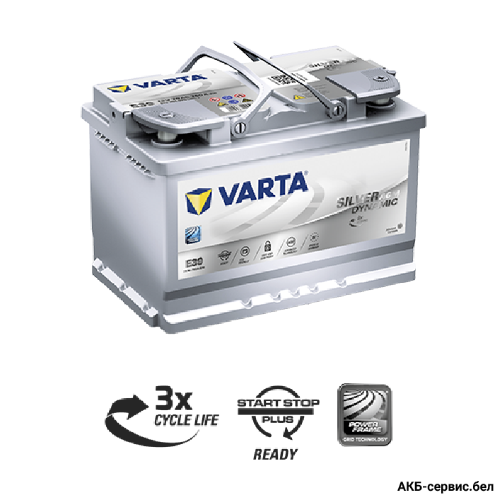 VARTA Silver Dynamic AGM E39