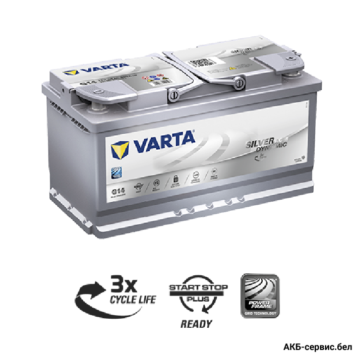 VARTA Silver Dynamic AGM G14