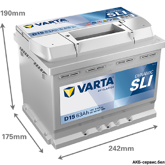 VARTA Dynamic SLI D15