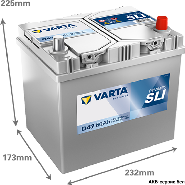VARTA Dynamic SLI D47