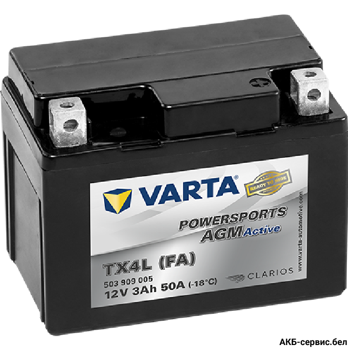 VARTA Powersports AGM Active TX4L (FA)