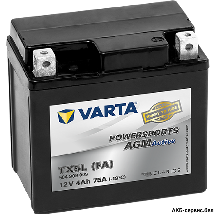 VARTA Powersports AGM Active TX5L (FA)