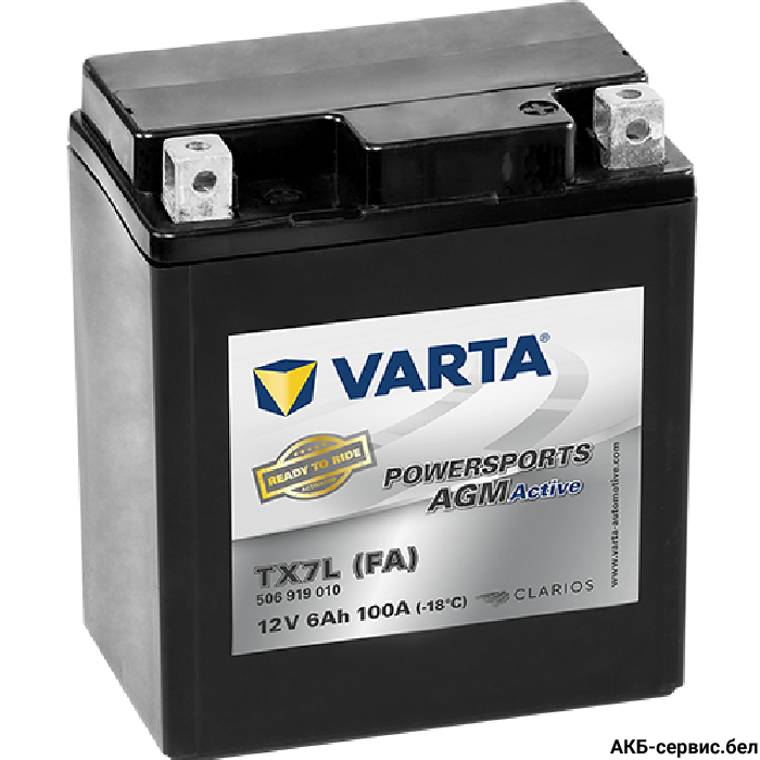 VARTA Powersports AGM Active TX7L (FA)