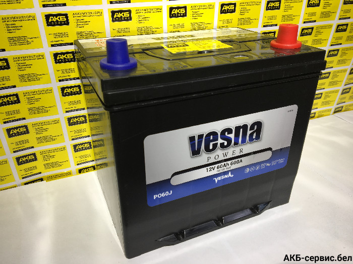 Vesna Power Asia 60Ah 600A JR
