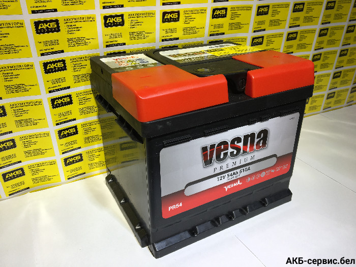 Vesna Premium 54Ah 510A