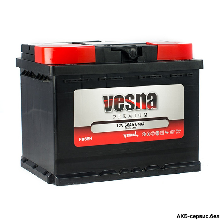 Vesna Premium 66Ah 640A