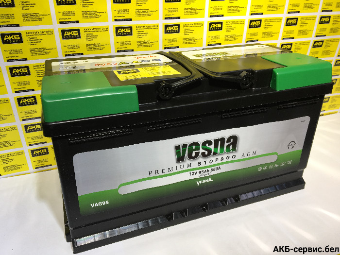 Vesna Premium AGM Stop & go 95Ah