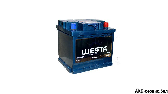 Веста премиум 6CT-50 
Ah