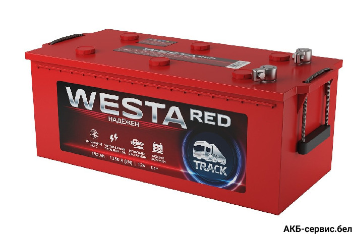 Westa Red 192 Ah 1350 A