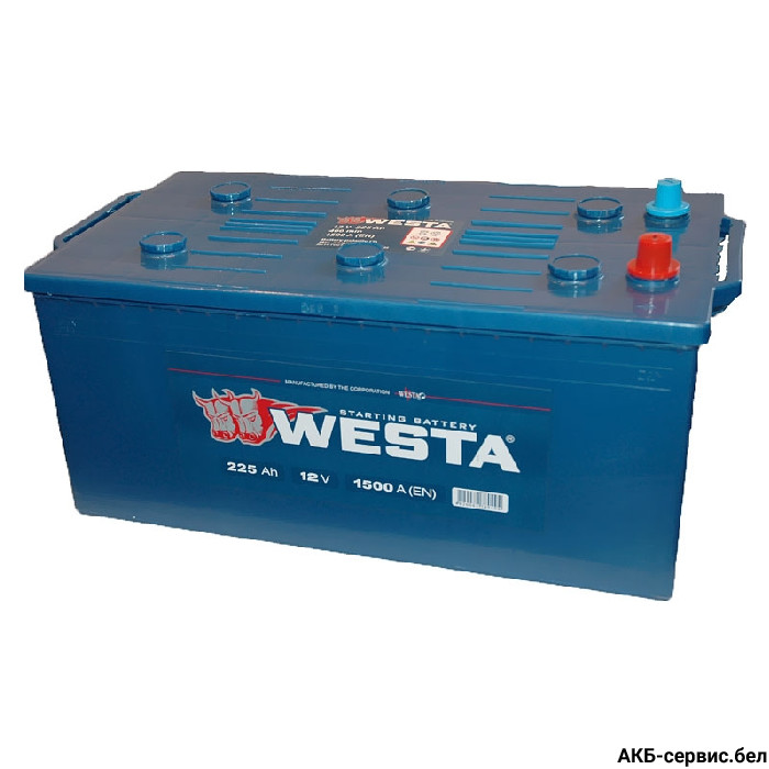 Веста 225 Ah 1500 A