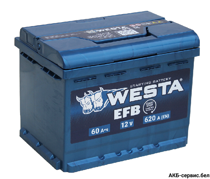 WESTA EFB 6СТ-60 VLR Euro (низкий)