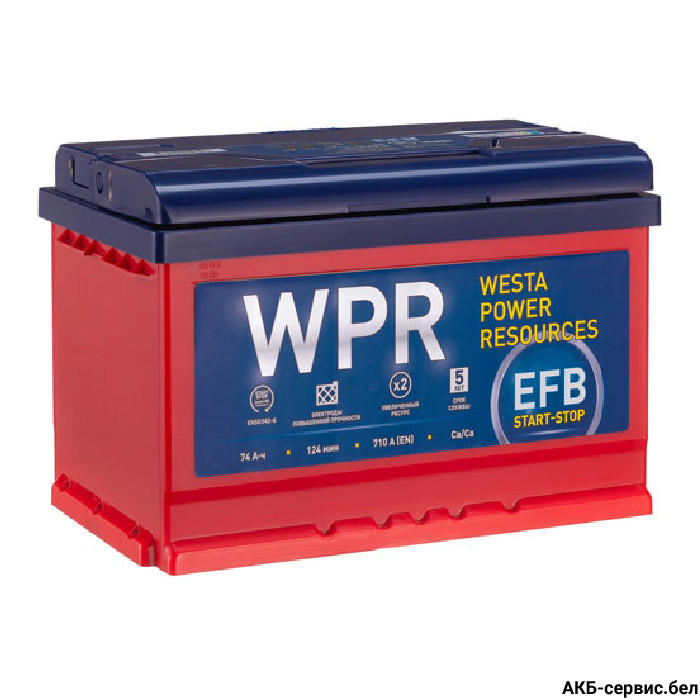 WPR EFB 74Ah R