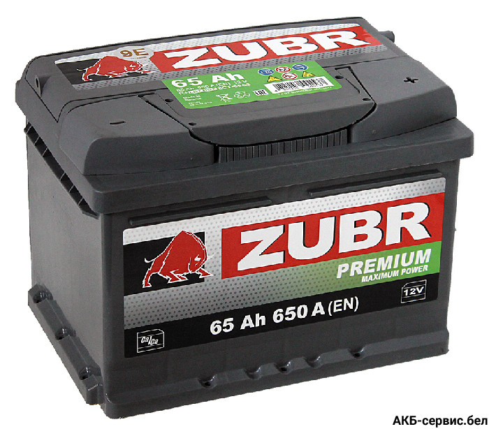 Zubr Premium 65Ah