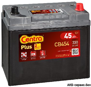 Centra Plus CB454 (45Ah) Asia е
