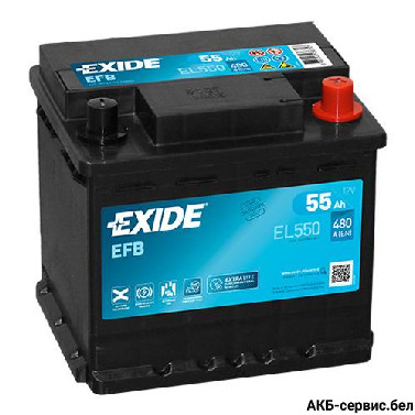 Exide EFB EL550