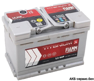 FIAMM Titanium Pro 80Ah 730A