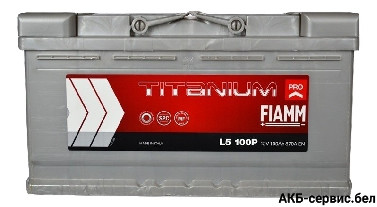 FIAMM Titanium Pro 100Ah 870A