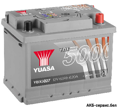 GS Yuasa Silver High Performance SMF YBX5027