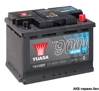 Yuasa YBX9027 AGM