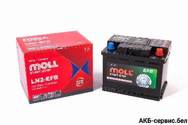 MOLL EFB 6-QTPE-60Ah 640A