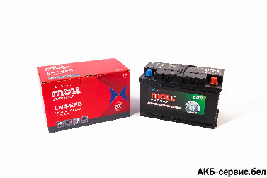 MOLL EFB 6-QTPE-80Ah 750A
