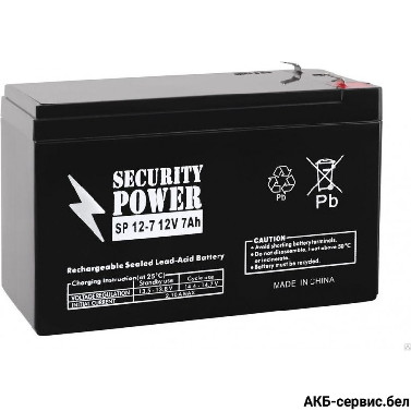 Security Power SP 12V7Ah AGM